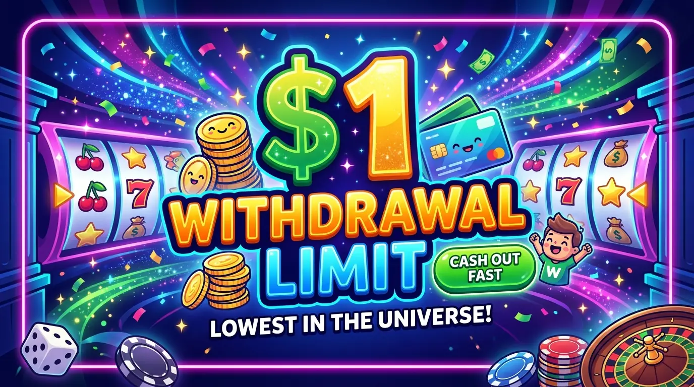 1 kr uttag hos Fairspin casino